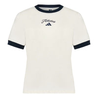 (WMNS) adidas Short-Sleeve T-Shirt Asia Sizing 'Off White' KZ1583