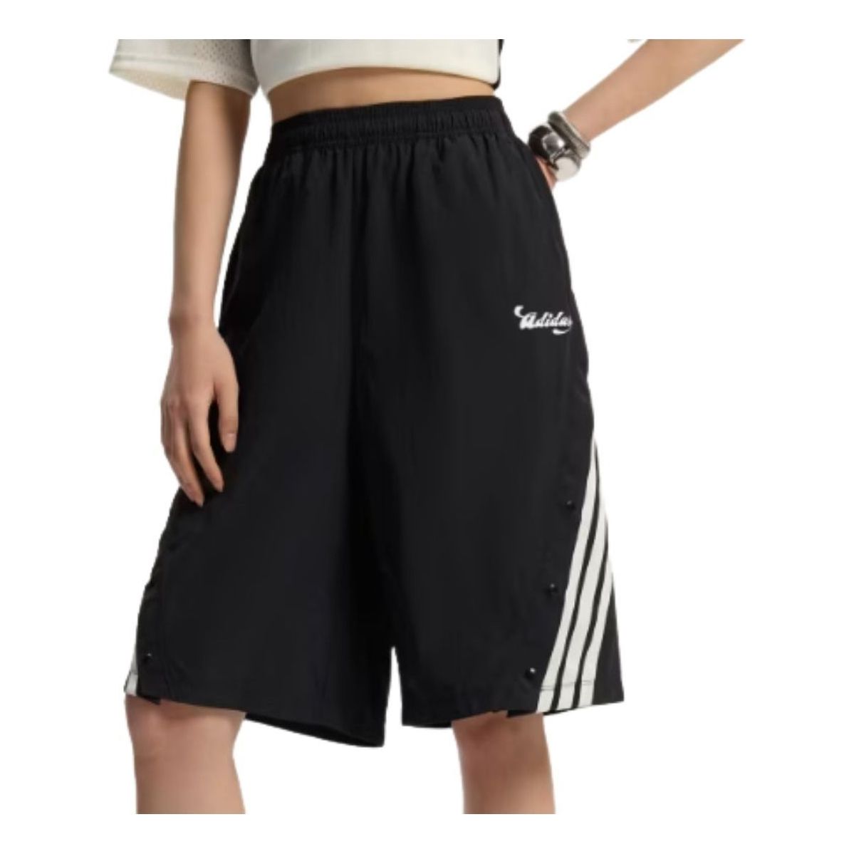 (WMNS) adidas Tiro Short Asia Sizing 'Black' KZ2392