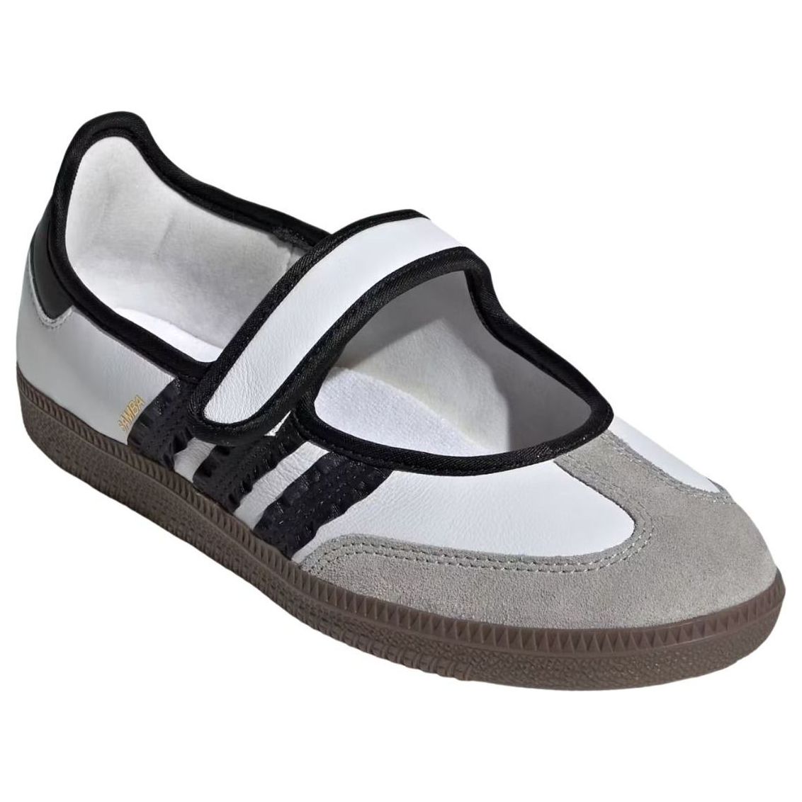 (WMNS) adidas Samba Jane 'White Black' KZ6691
