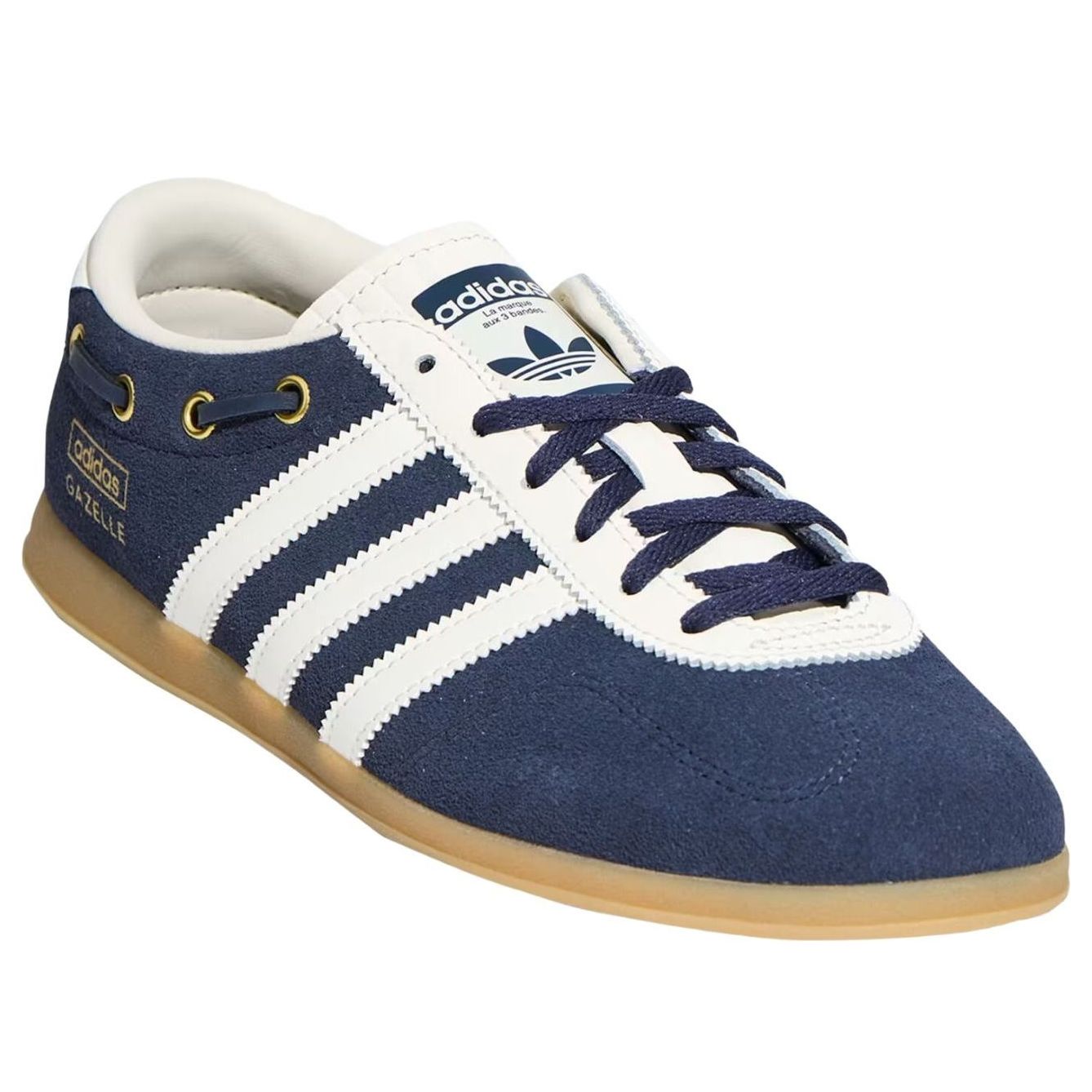 adidas Gazelle Lo Pro 'Shadow Navy Off White Gold Metallic' KZ9558