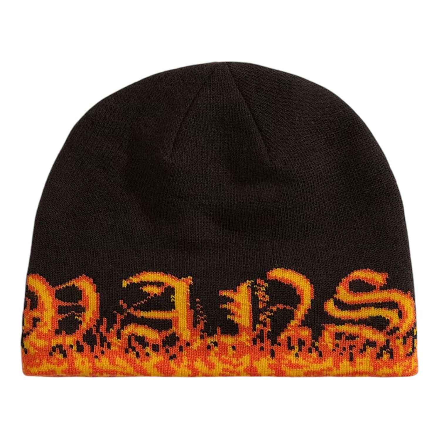 (GS) Vans Hovley Beanie 'Black Flame Red' VN000Q1KBFM