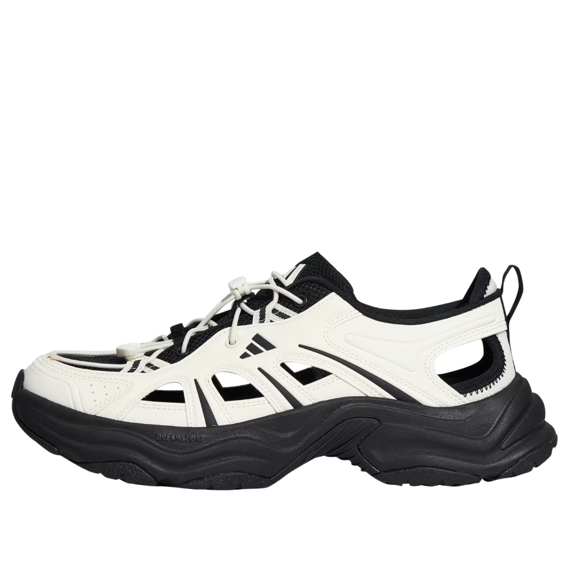 adidas XLG Pin Pulse Sandals 'White Black' LA1995