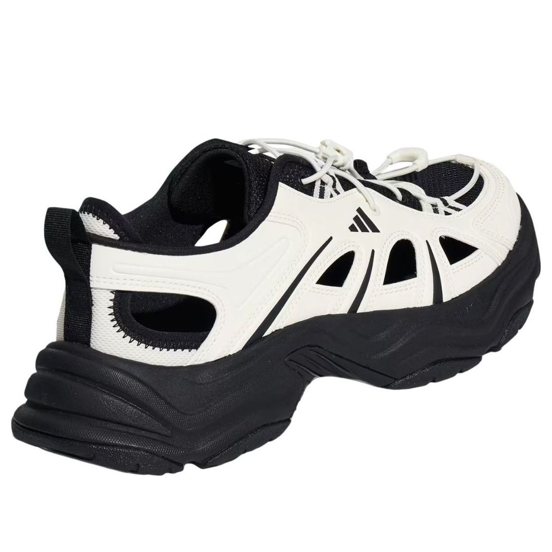 adidas XLG Pin Pulse Sandals 'White Black' LA1995