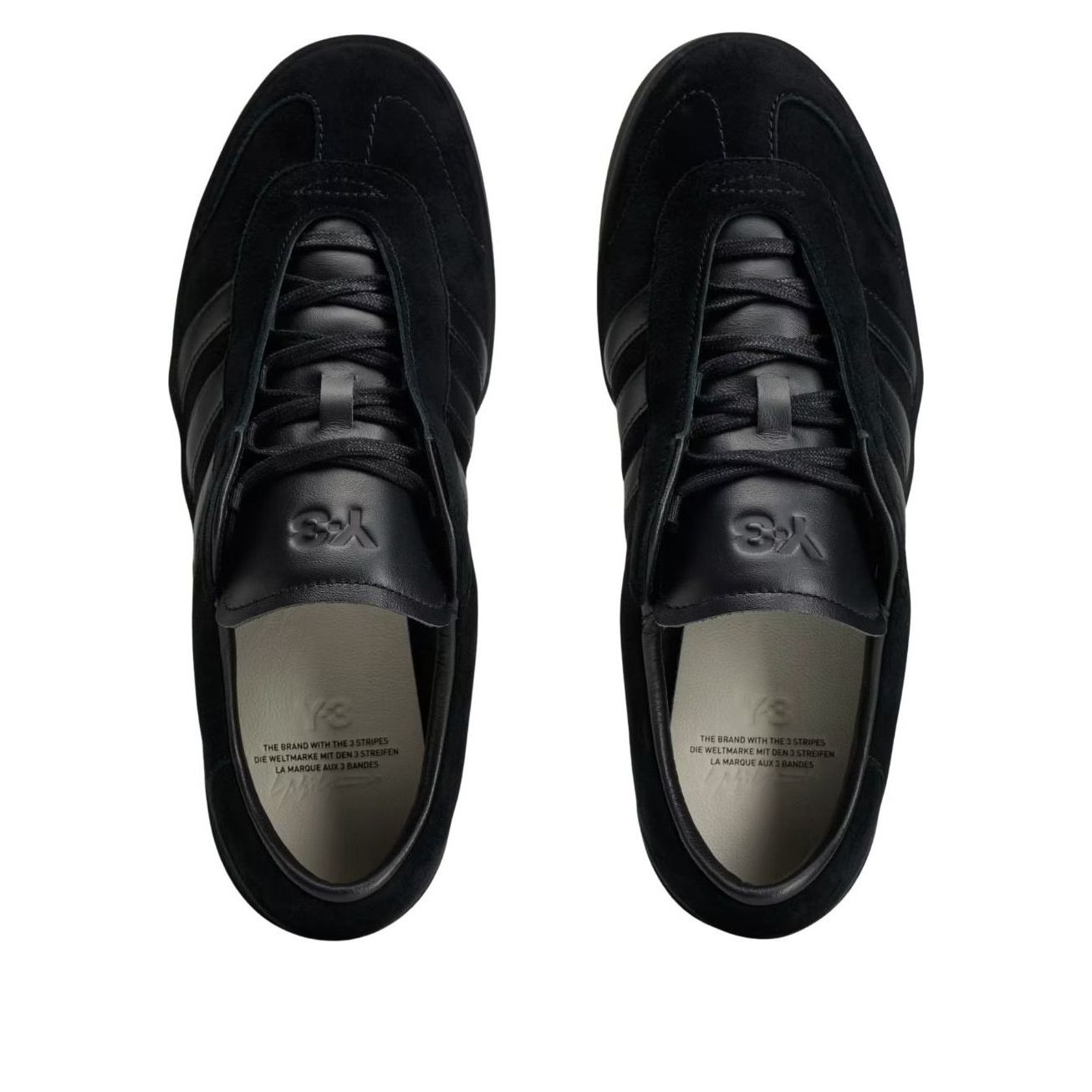 adidas Y-3 Gazelle 'Black' LA6689