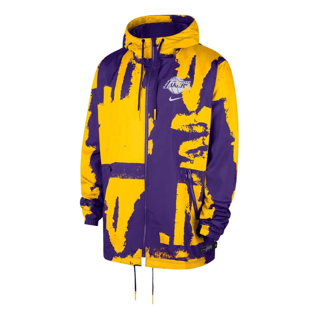 Nike NBA Los Angeles Lakers Courtside Club Jacket 'Field Purple Amarillo' HV9696-504