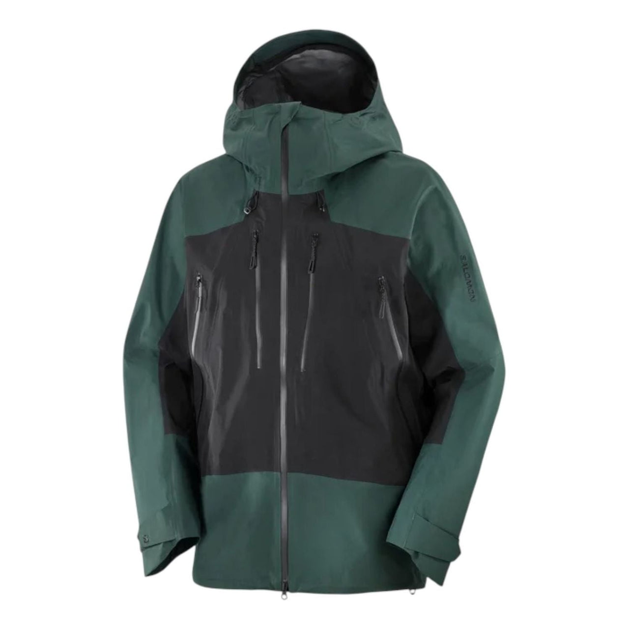 Salomon Scrambler Gore-Tex Jacket 'Green Gables Deep Black' C26382