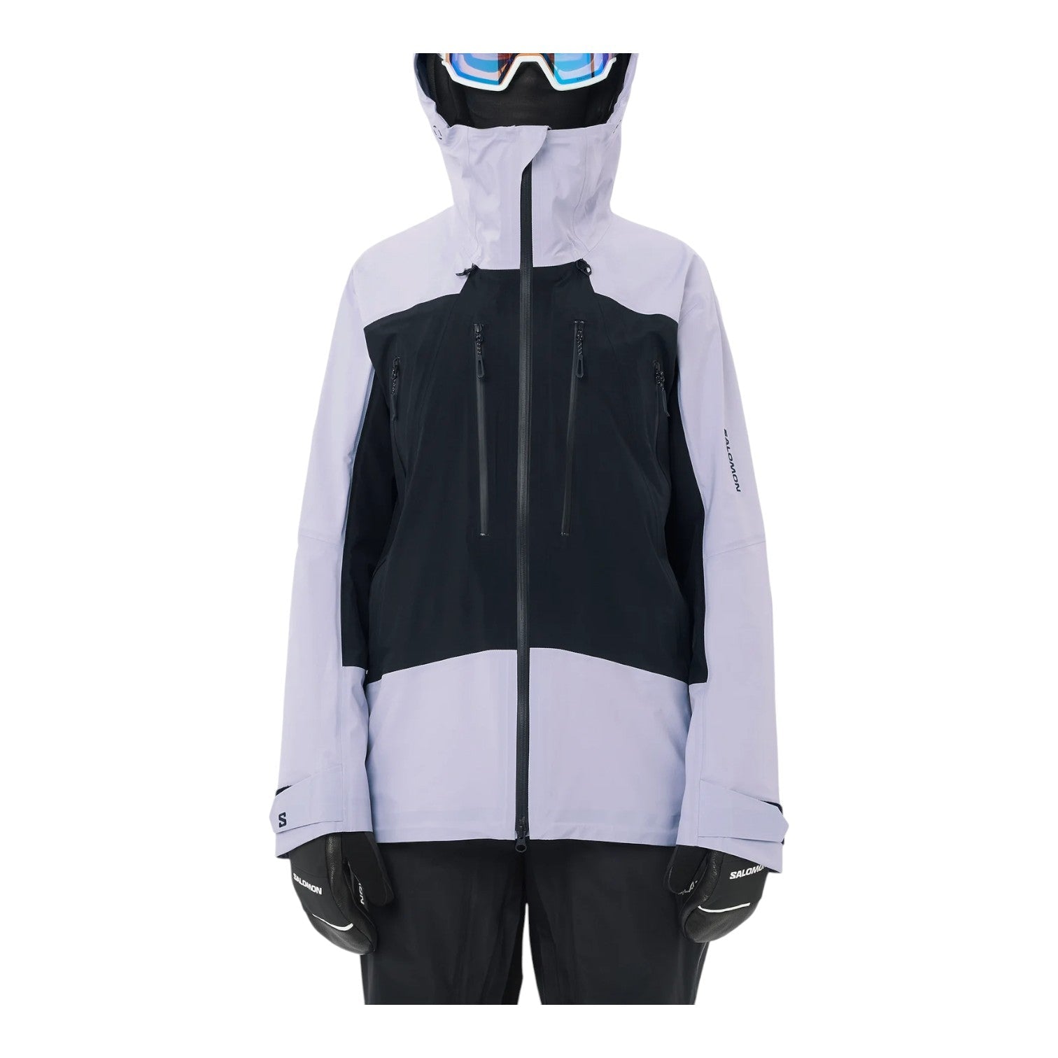 (WMNS) Salomon Scrambler Gore-Tex Jacket 'Cosmic Sky Deep Black' C26384