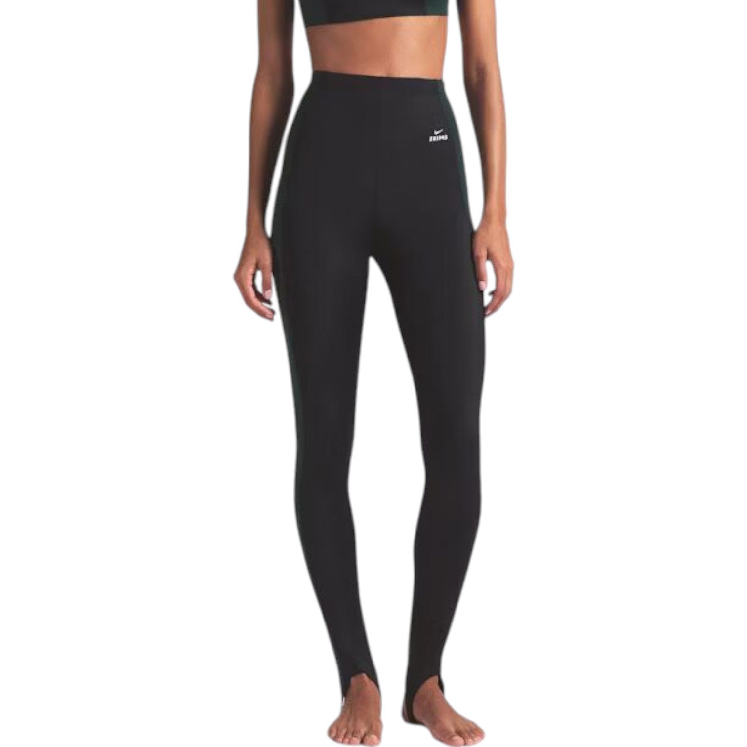 (WMNS) Nike x SKIMS Shine High-Waisted 26" Stirrup Leggings with Drawcord 'Obsidian Dark Teal' LEGLEG9632W-OBT