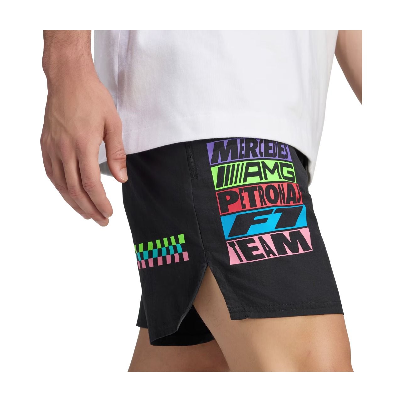 adidas x Mercedes AMG Petronas Formula 1 Team Light On Shorts 'White' LF2563