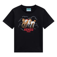(GS) KENZO Lunar New Year' T-Shirt 'Black' LG5K61593UNI-99