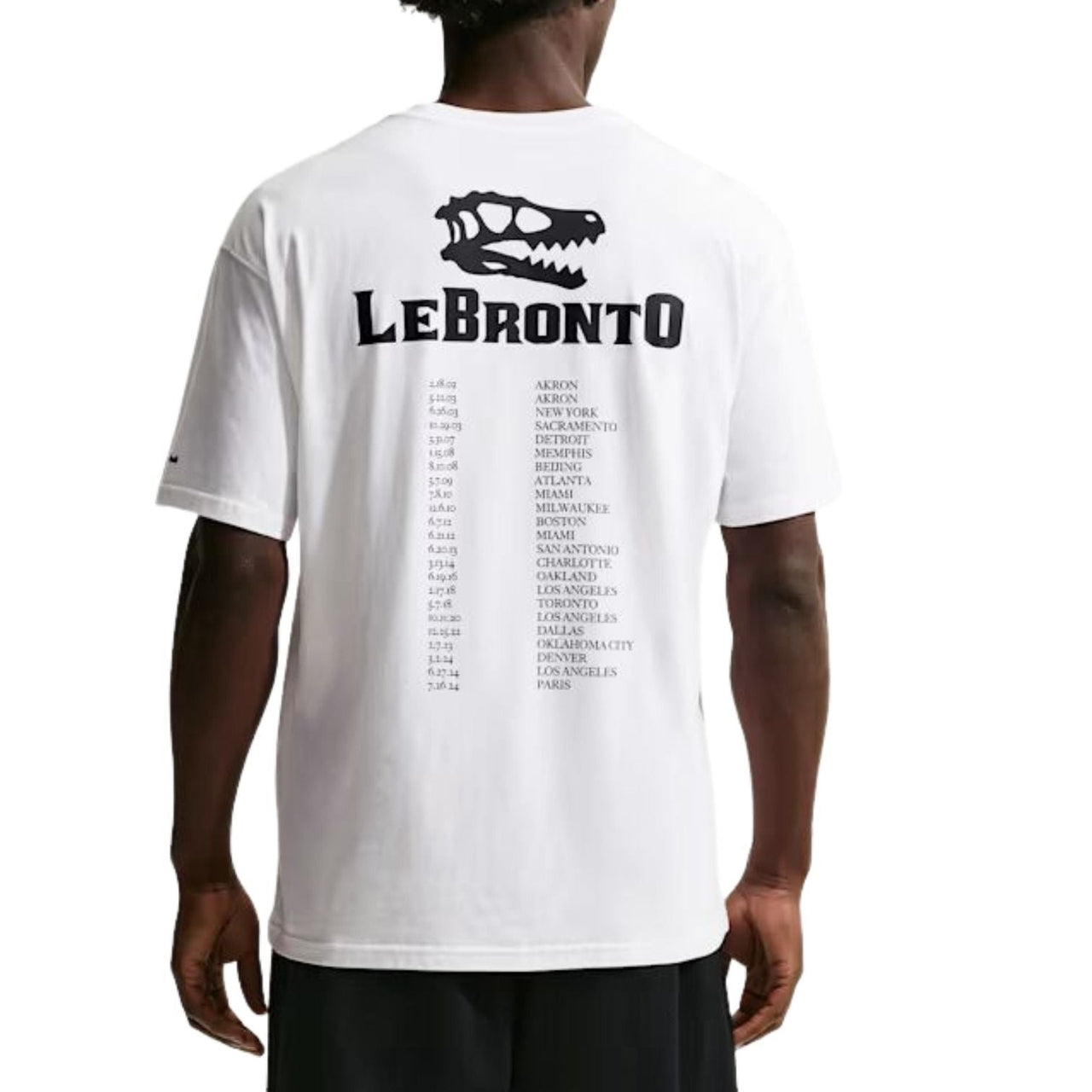 Nike LeBron LeBronto T-Shirt 'White' IH8560-100