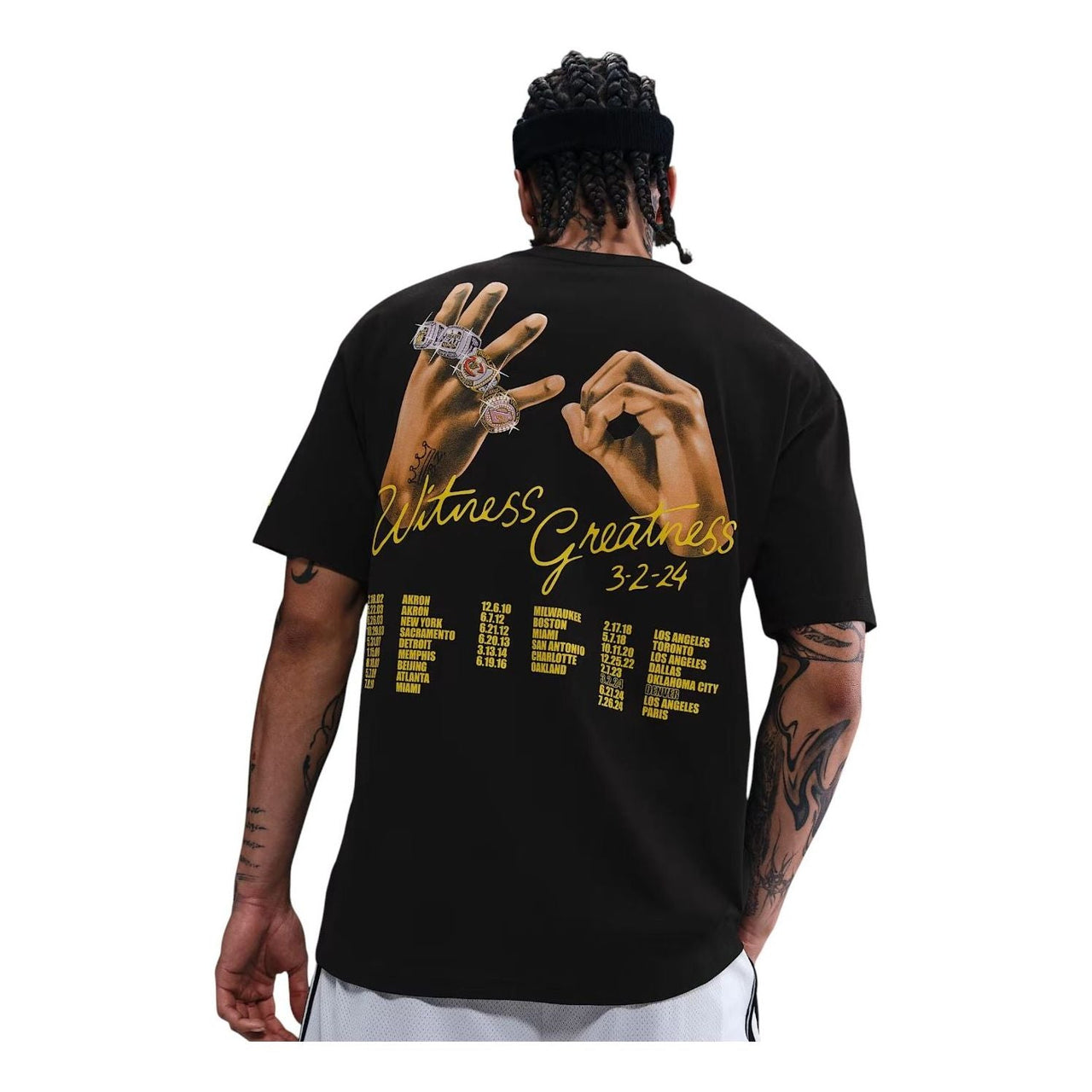 Nike LeBron Max90 Graphic Relaxed-Fit T-Shirt 'Uncharted' IH8536-045
