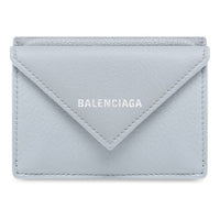 (WMNS) Balenciaga Papier Mini Wallet 'Blue' 391446DLQ0N4005