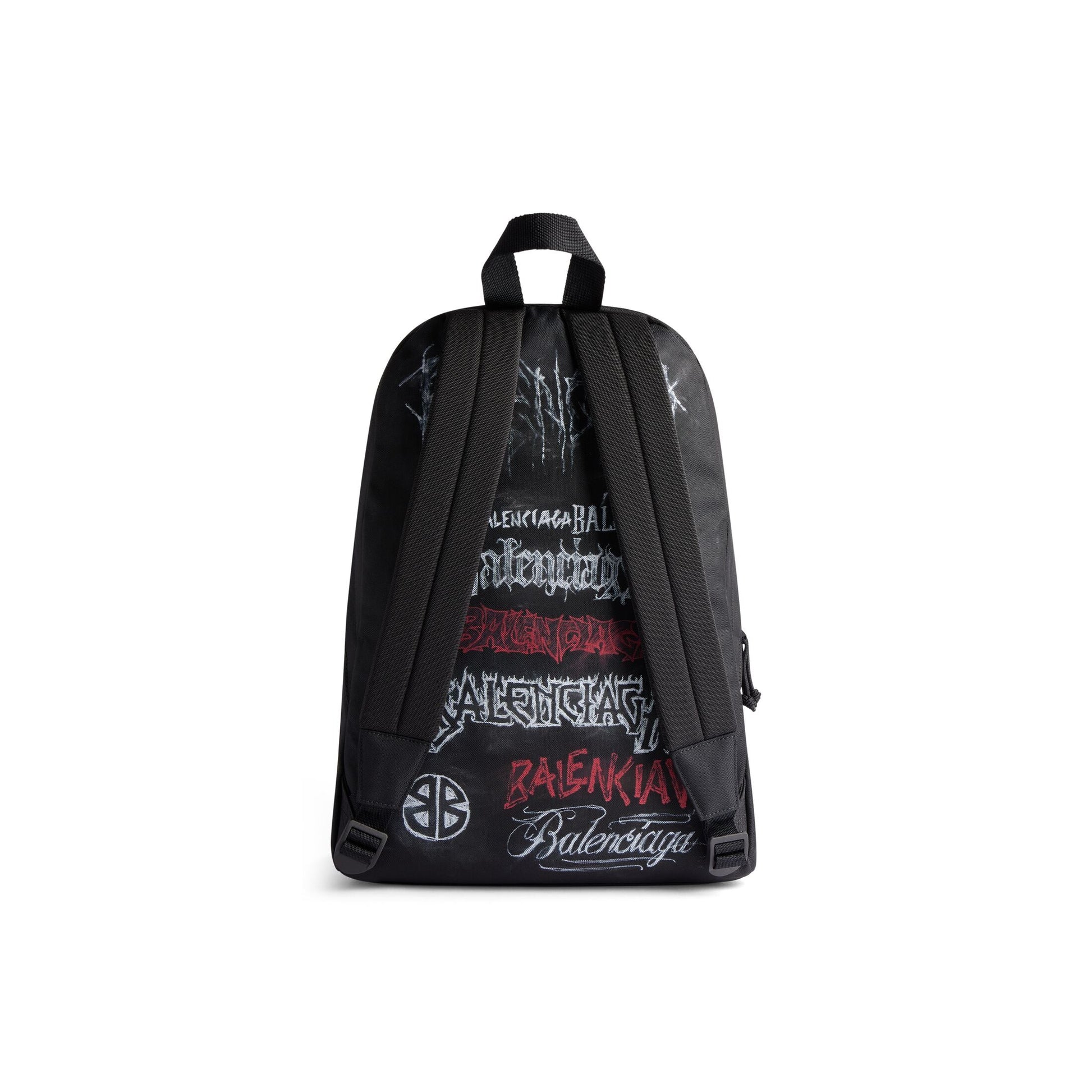 Balenciaga Explorer Backpack Diy Metal Allover 'Black' 5032212AAXY1000