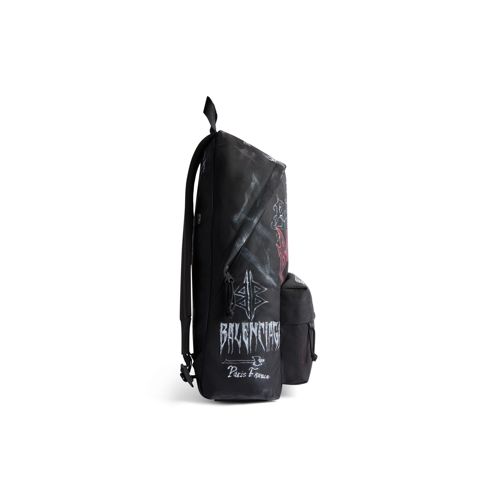 Balenciaga Explorer Backpack Diy Metal Allover 'Black' 5032212AAXY1000