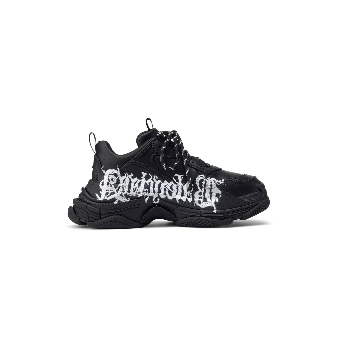 Balenciaga Triple S Diy Metal 'Black White' 536737W2FAY1090