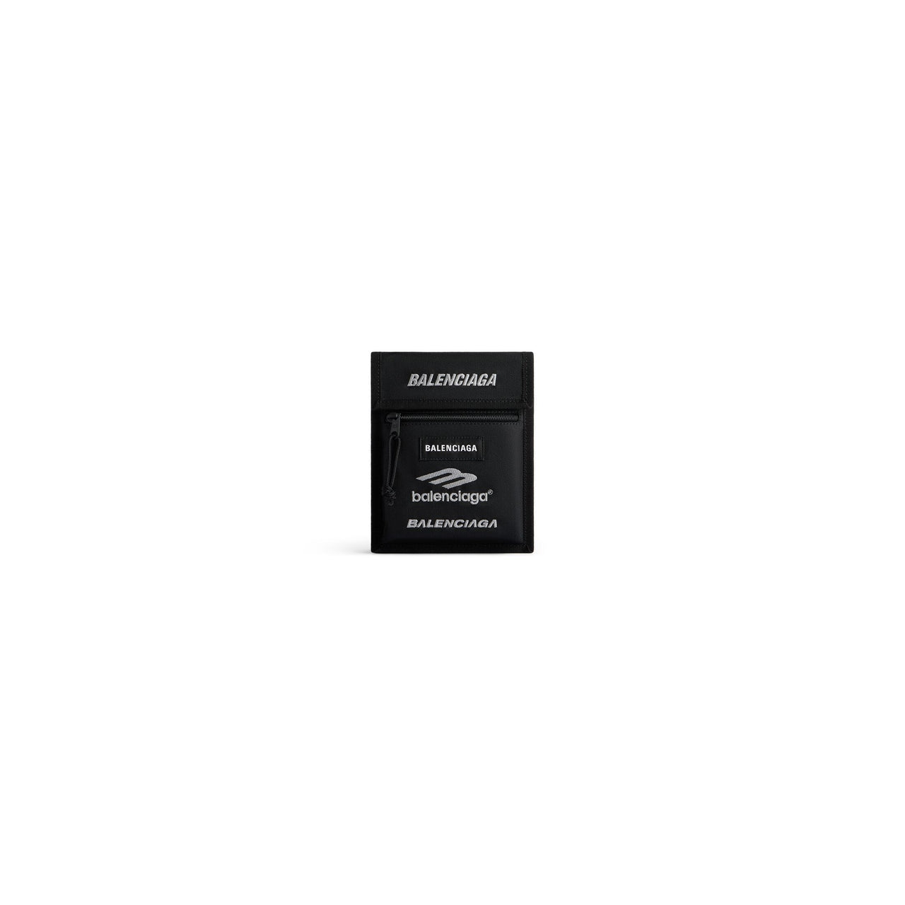 Balenciaga Explorer Small Pouch With Strap 'Black' 6559822AAXT1000