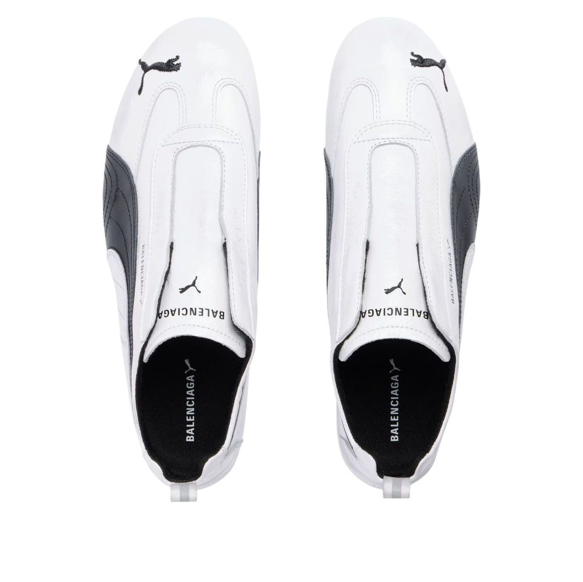 Balenciaga x Puma Speedcat Leather 'White Black' 847148WSDSB9010