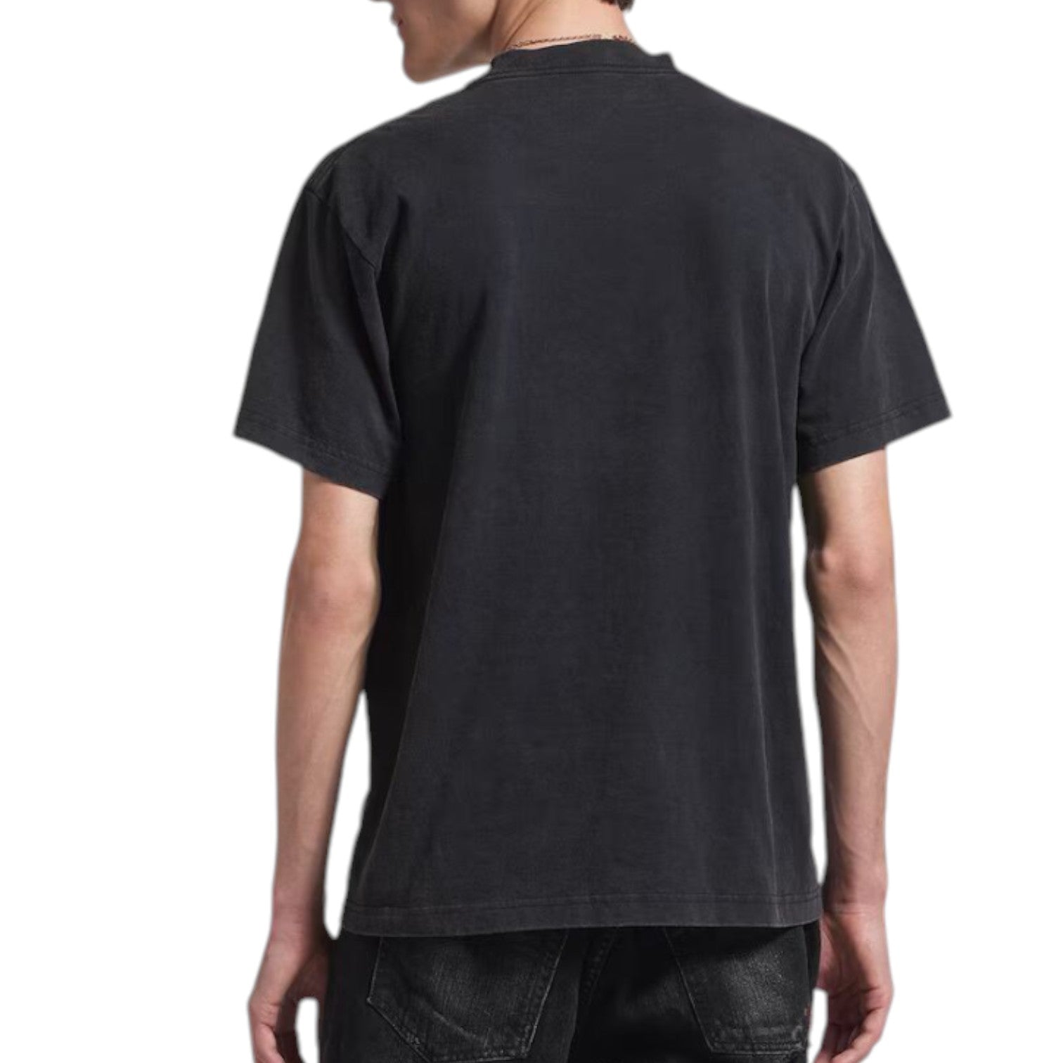Balenciaga Standard T-shirt Regular Fit 'Black Faded' 850261TTVC71041