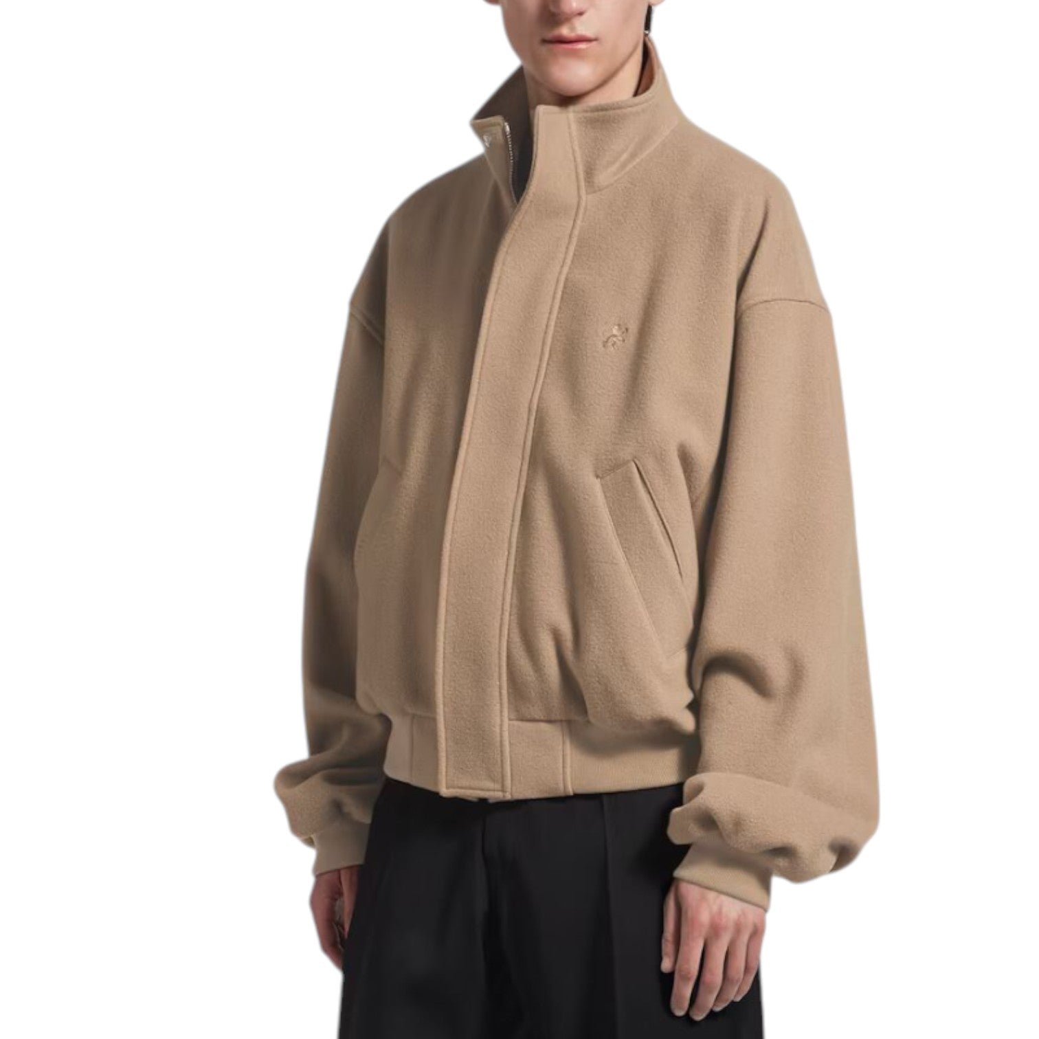 Balenciaga Blouson Large Fit 'Camel' 850619TQU142602