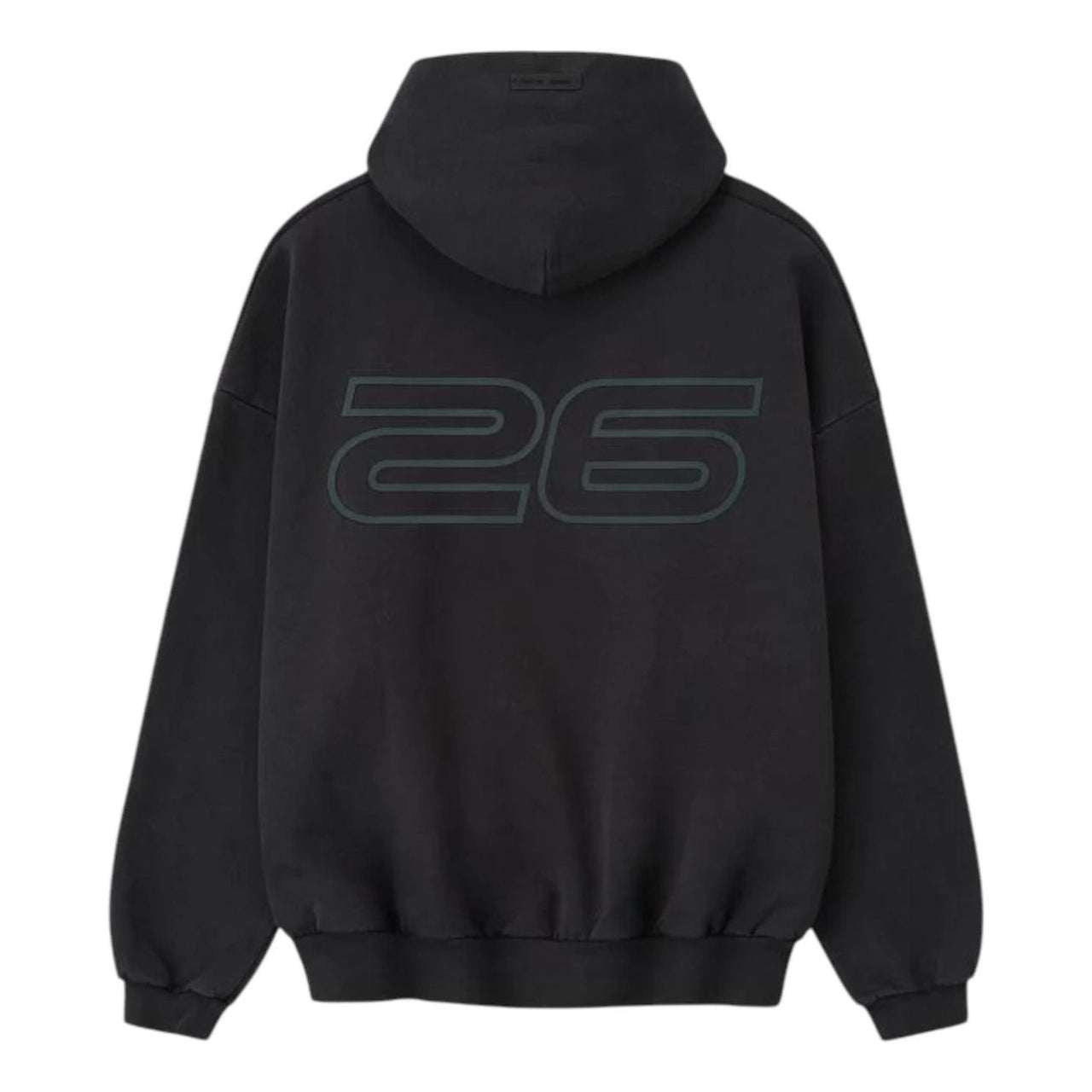 Fear of God Essentials Heavy Fleece 90s Hoodie 'Vintage Black' 192HO256564F