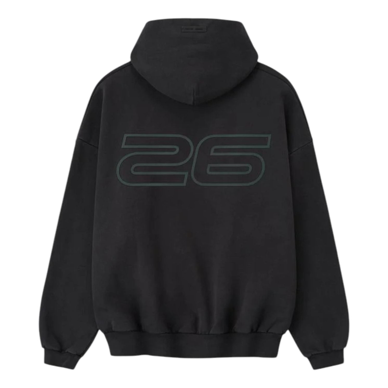 Fear of God Essentials Heavy Fleece 90s Hoodie 'Vintage Black' 192HO256564F