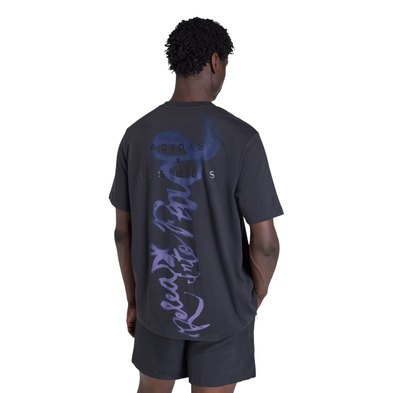 adidas x Les Mills Mind Body Graphic T-Shirt 'Black' KE7823