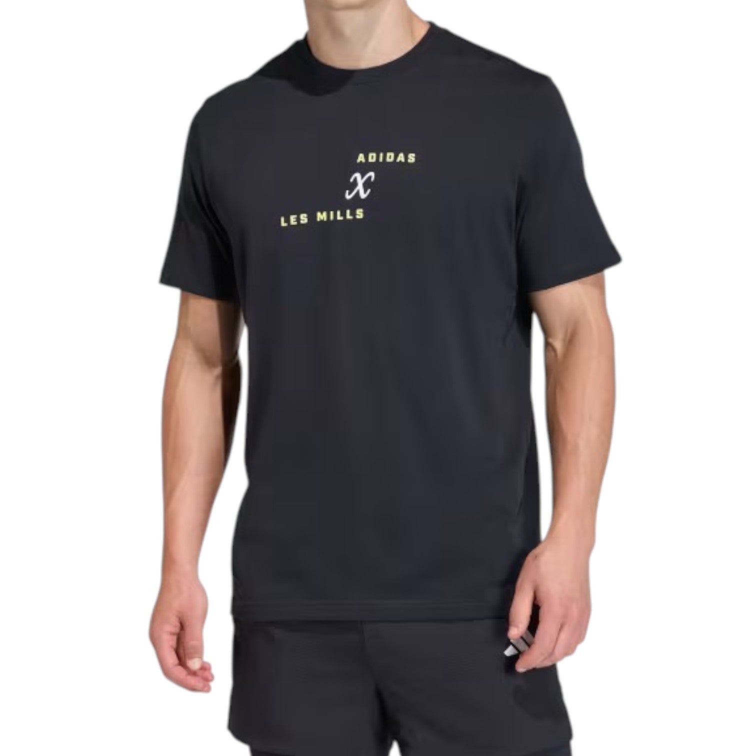 adidas Les Mills One Tribe Graphic Short Sleeve T-Shirt 'Black' KE7820