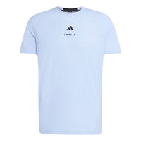 adidas x Les Mills Graphic Short Sleeve T-Shirt 'Glow Blue' KD4346