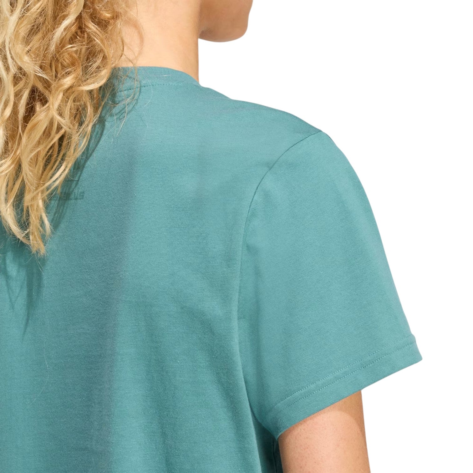 (WMNS) adidas x Les Mills Movers Graphic T-Shirt 'Preloved Teal' KE7815