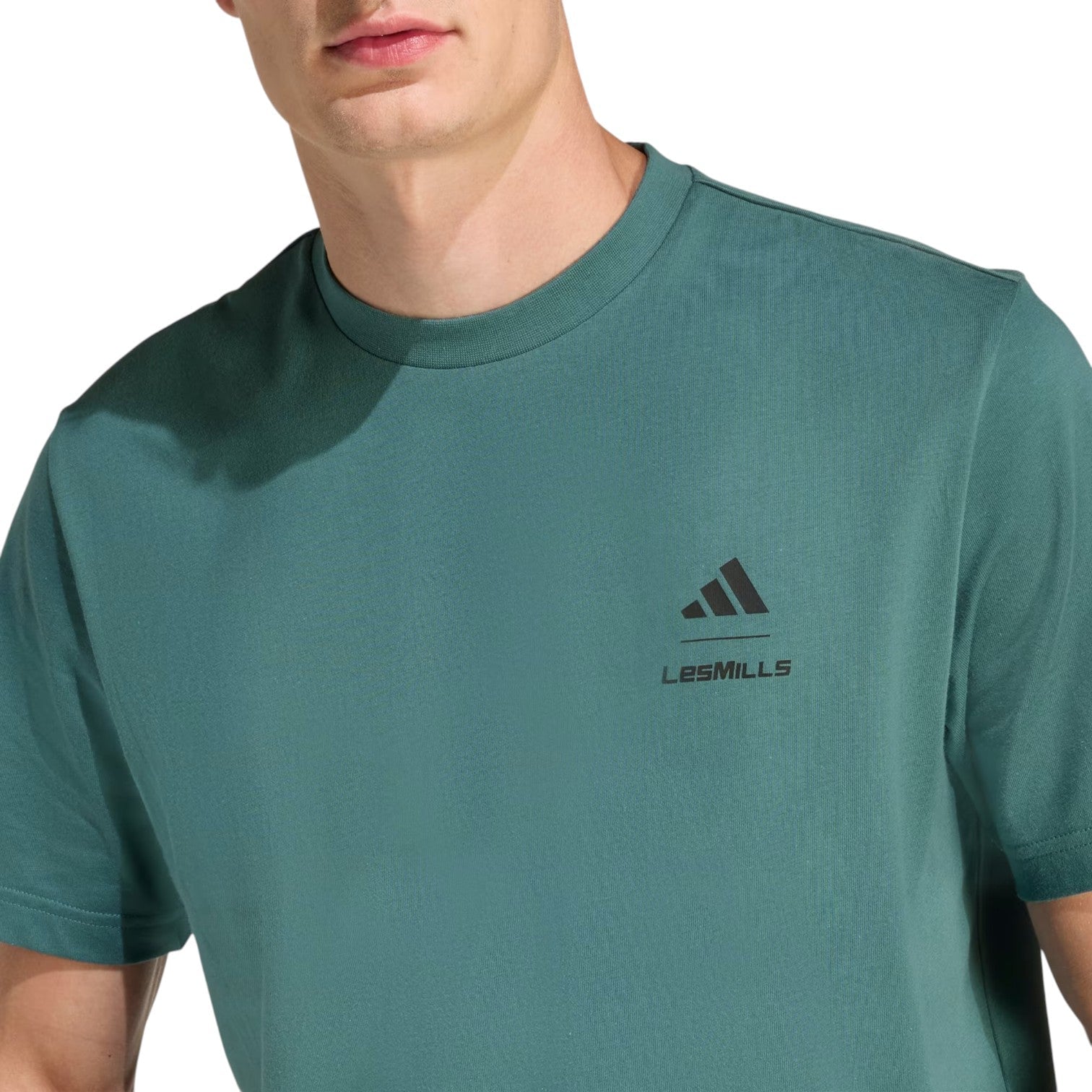 adidas x Les Mills Glove Graphic T-Shirt 'Preloved Teal' KE7817
