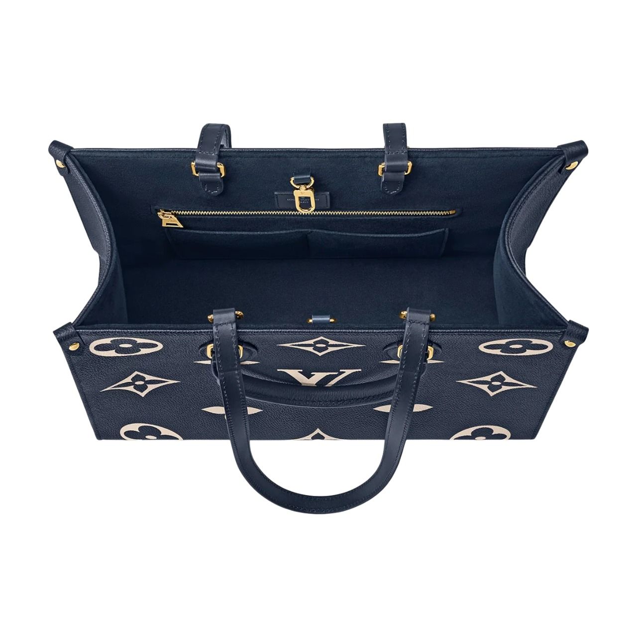 (WMNS) LOUIS VUITTON OnTheGo 'Navy Empreinte' M47084