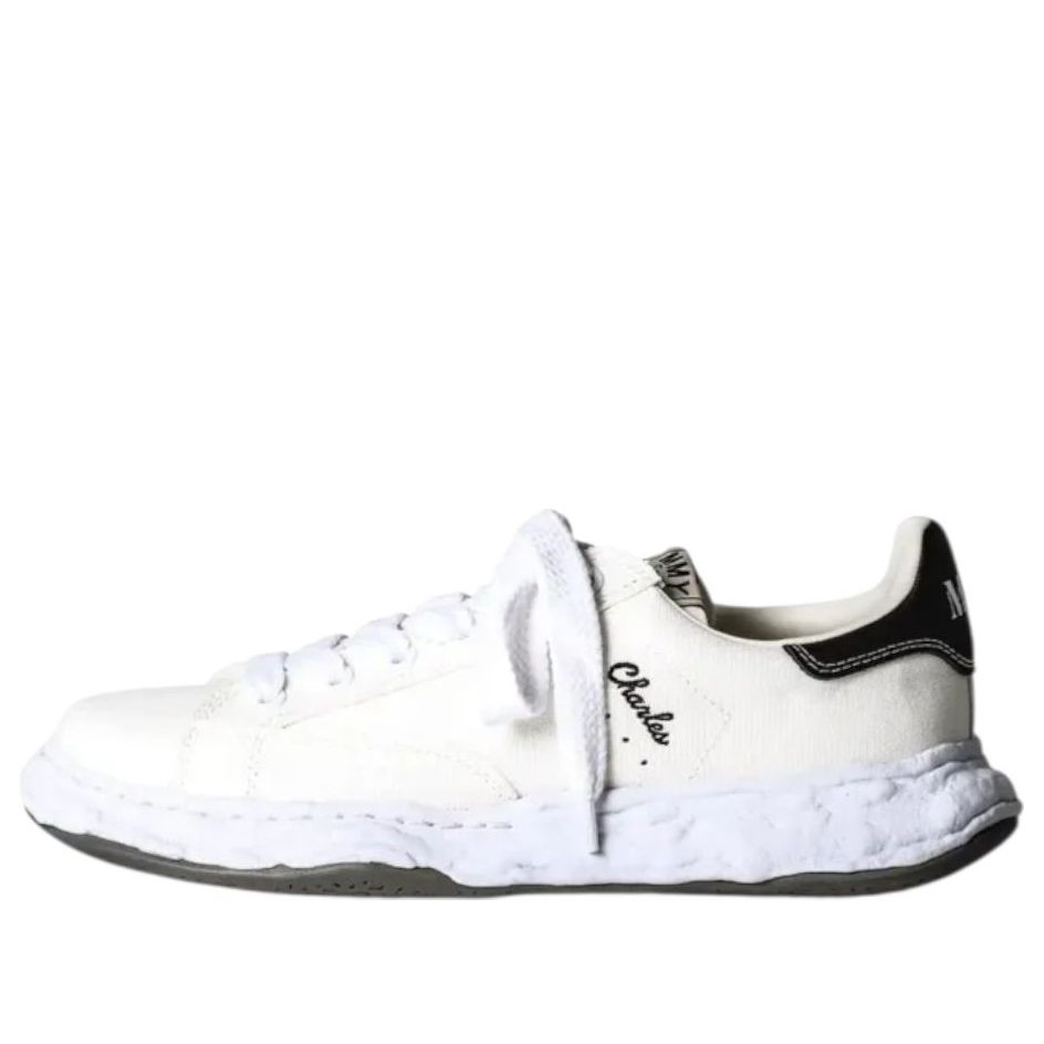 Maison MIHARA YASUHIRO Charles OG Sole Canvas Low 'White' A12FW703-WHT