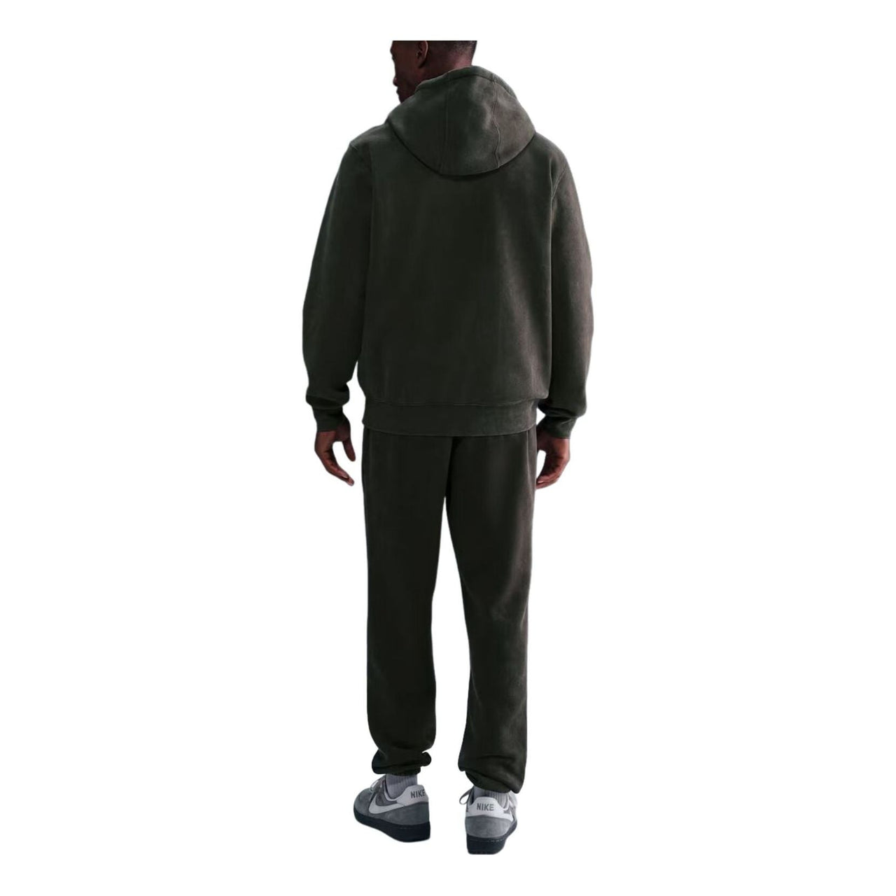 Nike Sportswear Club Washed Fleece Hoodie 'Sequoia' IQ1219-355