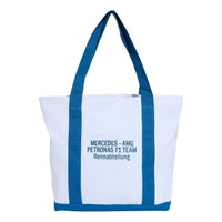 adidas x Mercedes AMG Petronas Formula 1 Team Blue Wonder Tote Bag 'White Dark Marine' KW1994