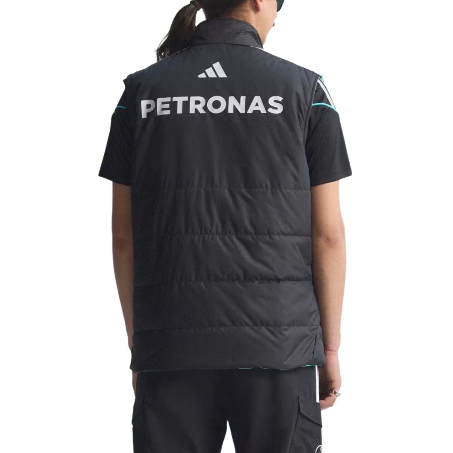 adidas x Mercedes AMG Petronas Formula 1 Team Mechanics Vest 'Black' KE5476