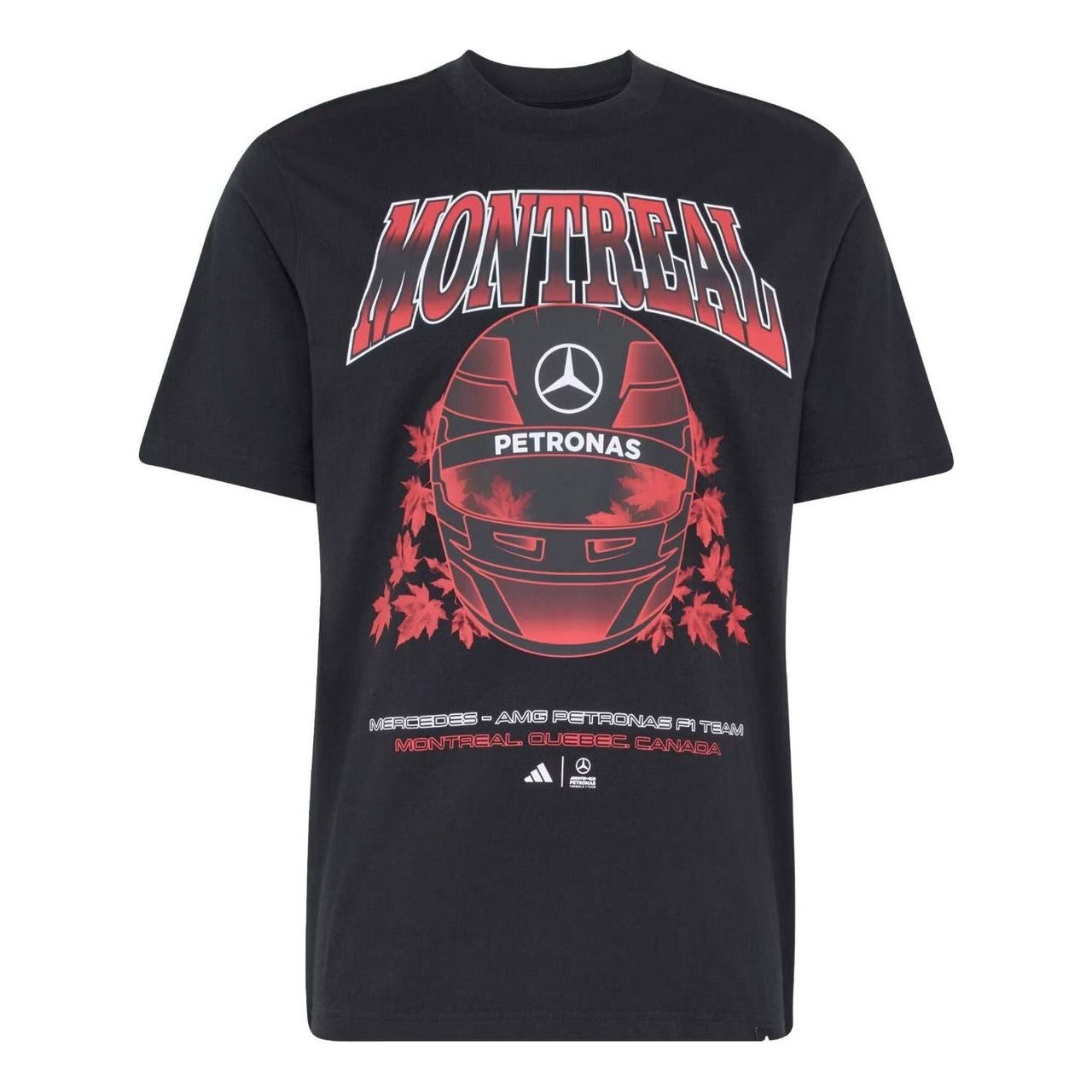 adidas Mercedes AMG Petronas Formula 1 Team Montreal T-Shirt 'Black' KT9256