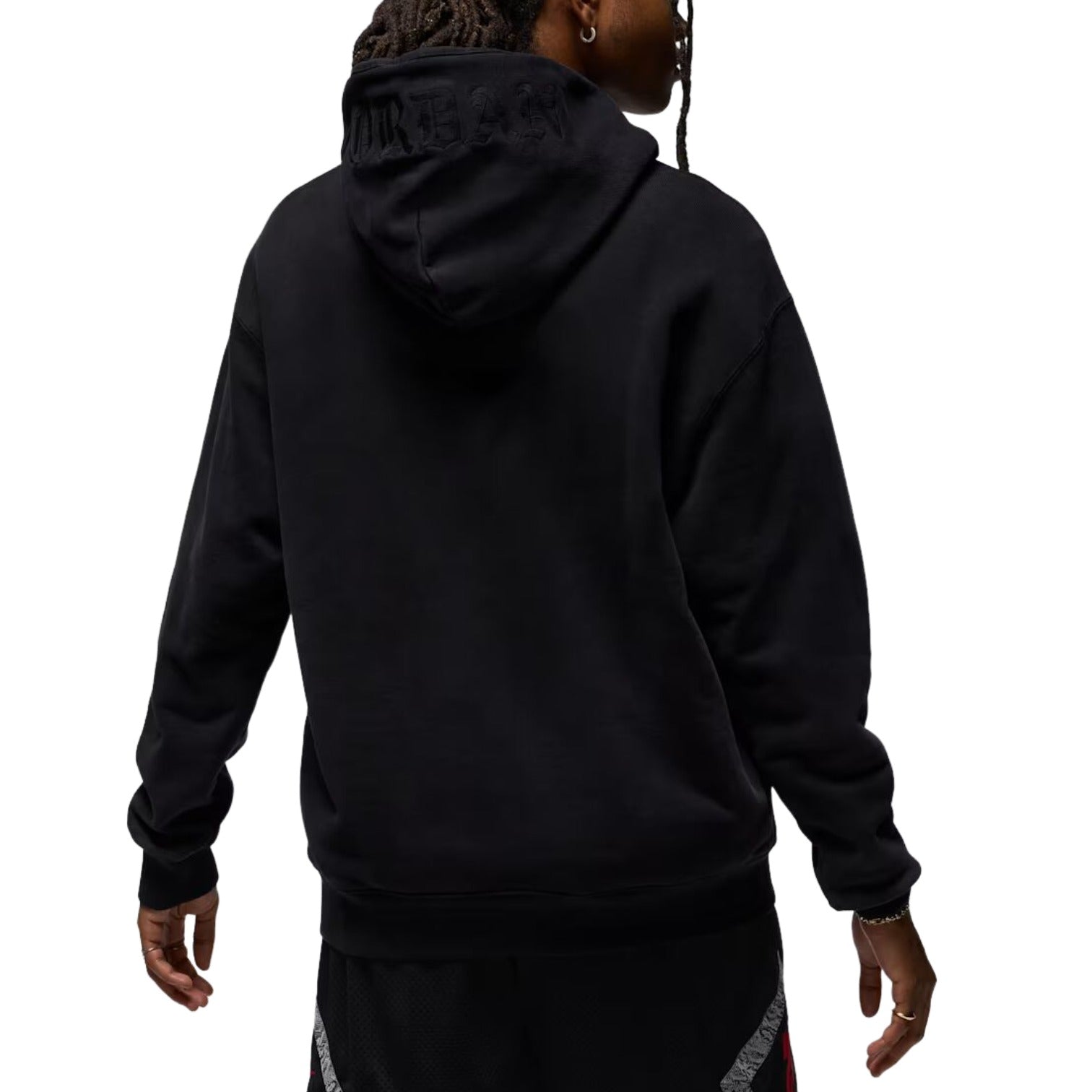 Air Jordan x Awake NY Fleece Hoodie 'Black Sail University Red' FQ5443-010