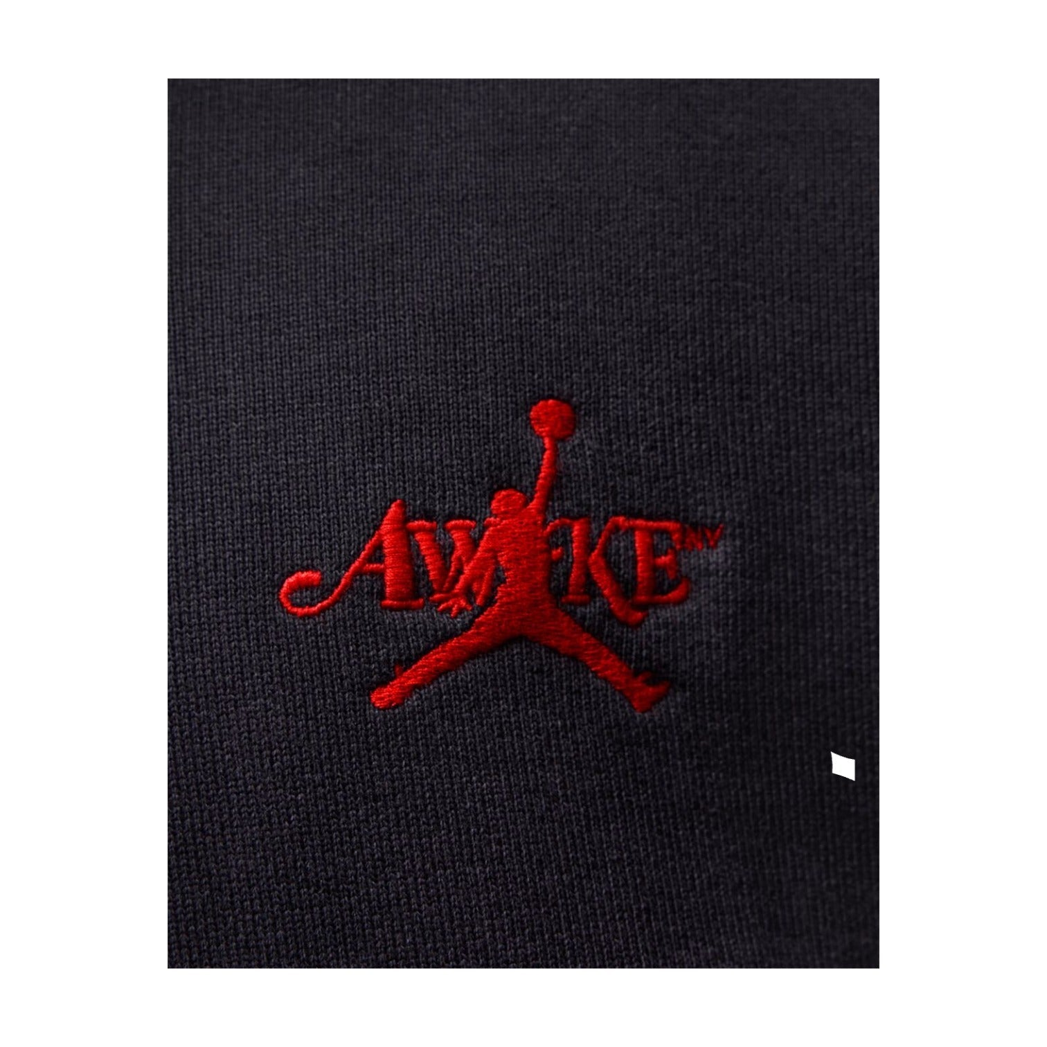 Air Jordan x Awake NY Fleece Hoodie 'Black Sail University Red' FQ5443-010
