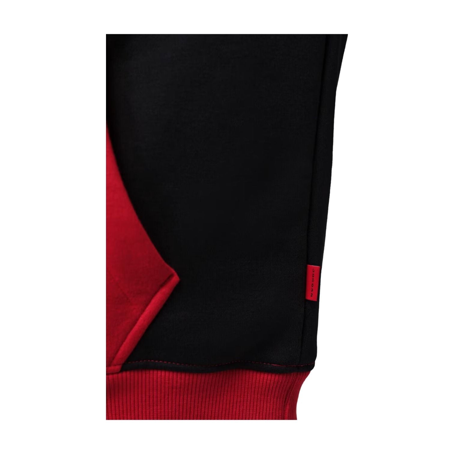 Jordan Brooklyn Fleece Sweatshirt 'Black University Red' IM8978-011