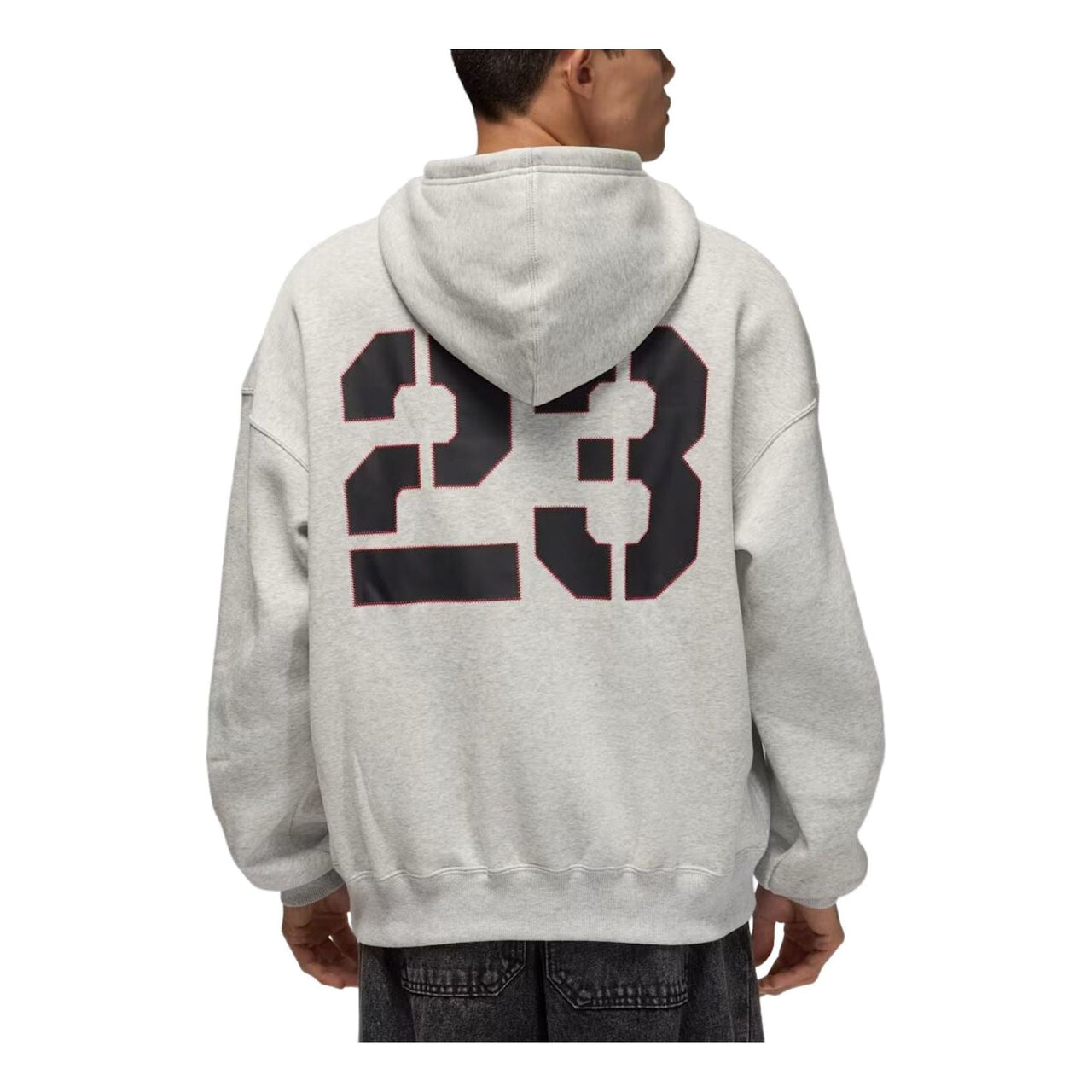 Air Jordan Brooklyn Oversized Pullover Hoodie 'Grey Heather' IM7943-050