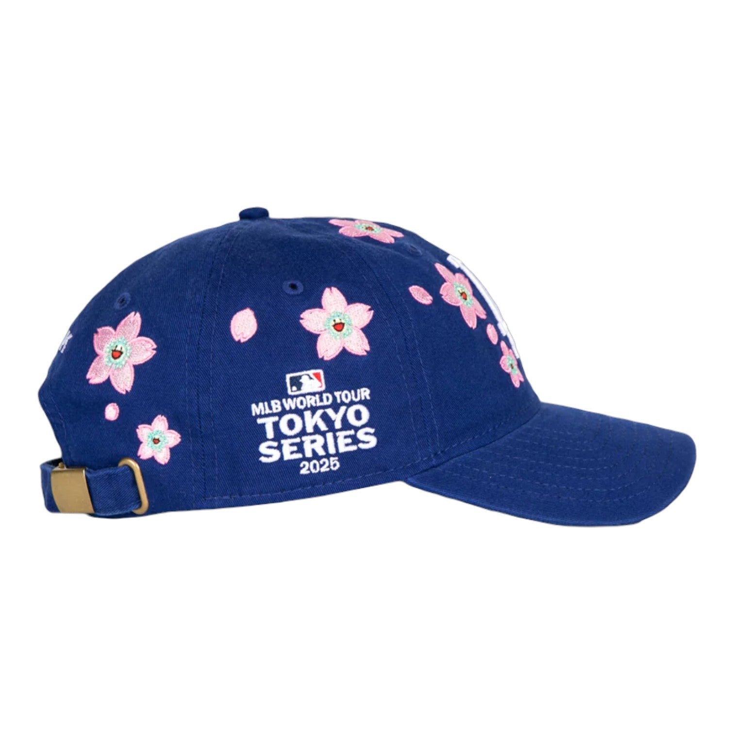 New Era x Takashi Murakami x MLB World Tour Tokyo Series 2025 New Era 9TWENTY Dodgers Strapback Hat 'Blue' 22708-NAVY-DGRS