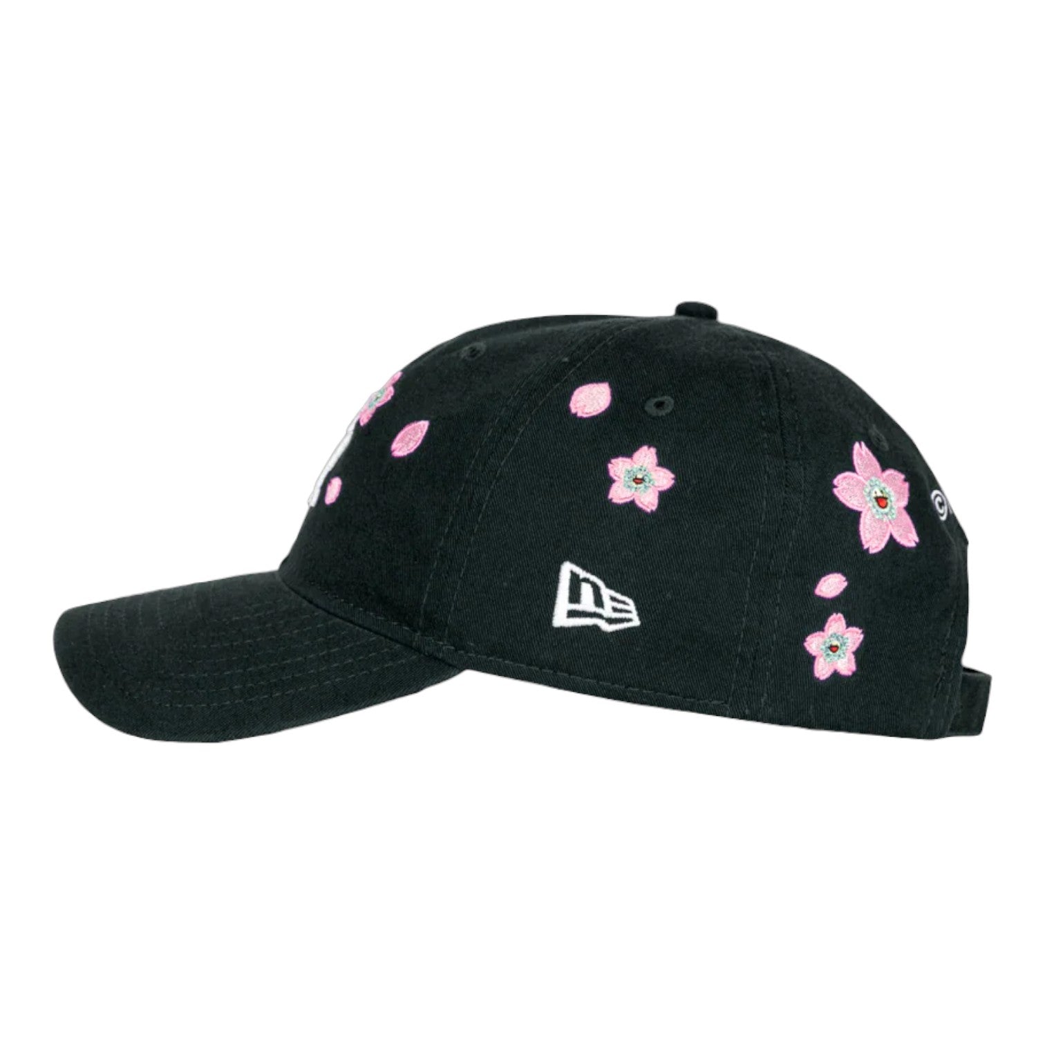 New Era x Takashi Murakami x MLB World Tour Tokyo Series 2025 New Era 9TWENTY Dodgers Strapback Hat 'Black' 22708-BLAC-DGRS