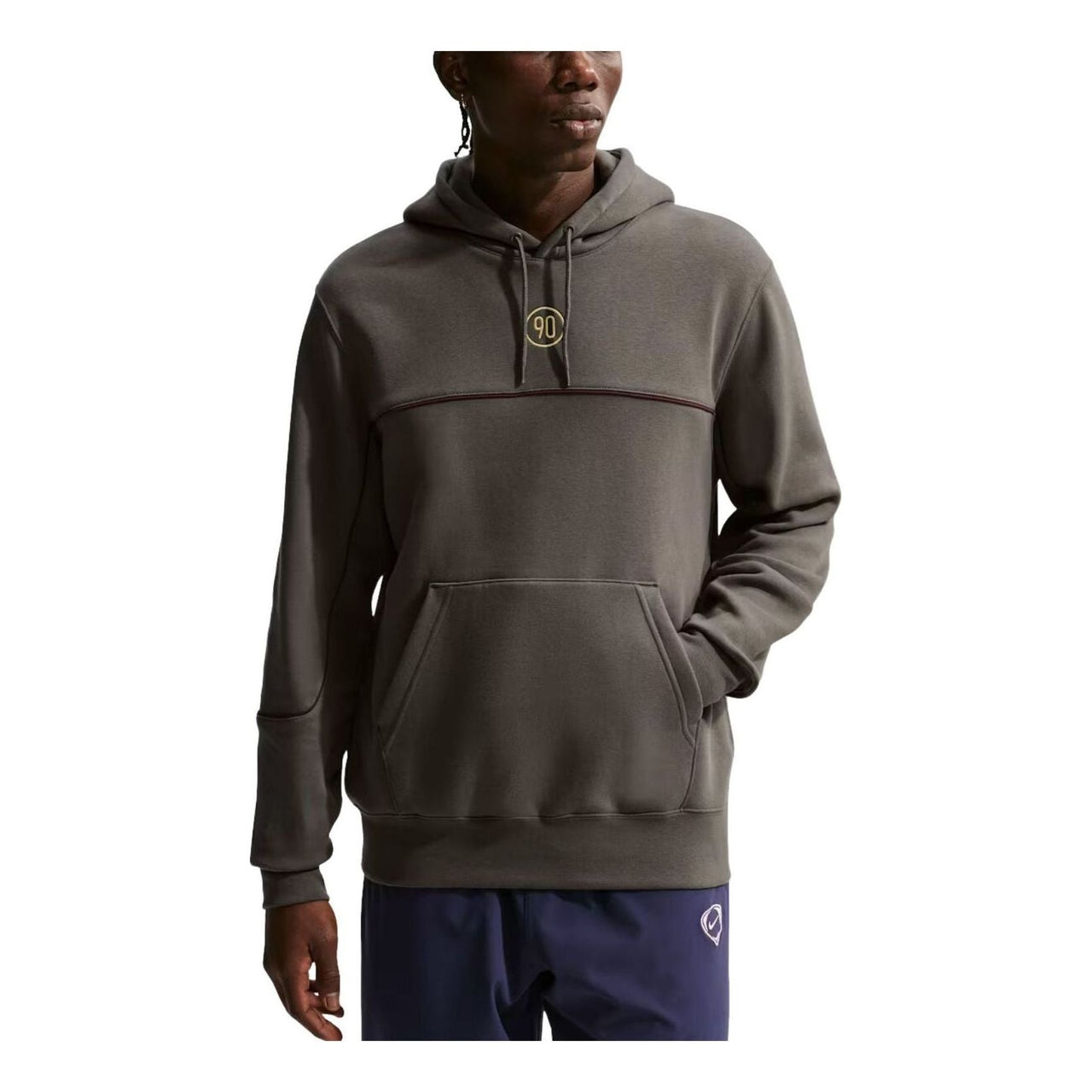 Nike Club Total 90 Soccer Pullover Hoodie 'Ironstone' HV3509-004