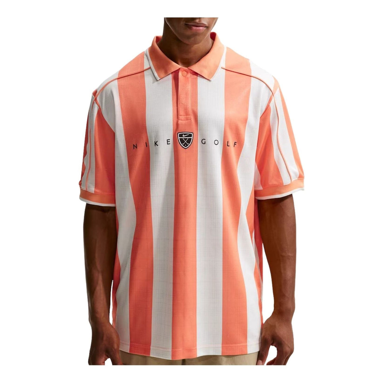 Nike Fairway Fresh Dri-FIT Loose Short-Sleeve Golf Polo 'Orange Frost' IB0229-835