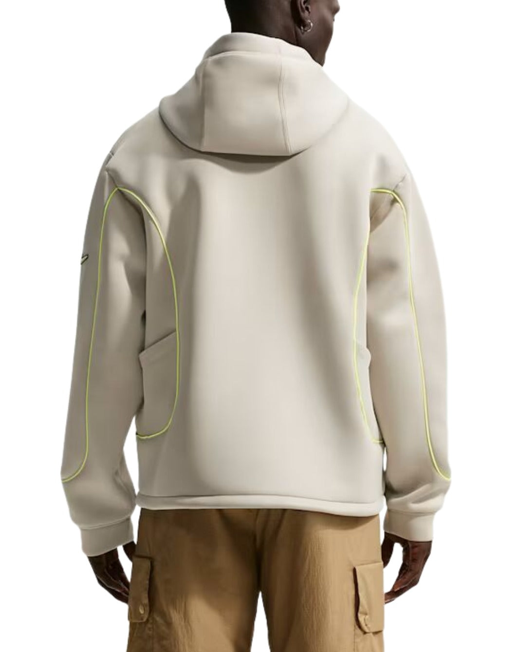 Nike Project F.R.O.G. Bubble Mesh Pullover Hoodie 'Cream II Black' IF1296-236