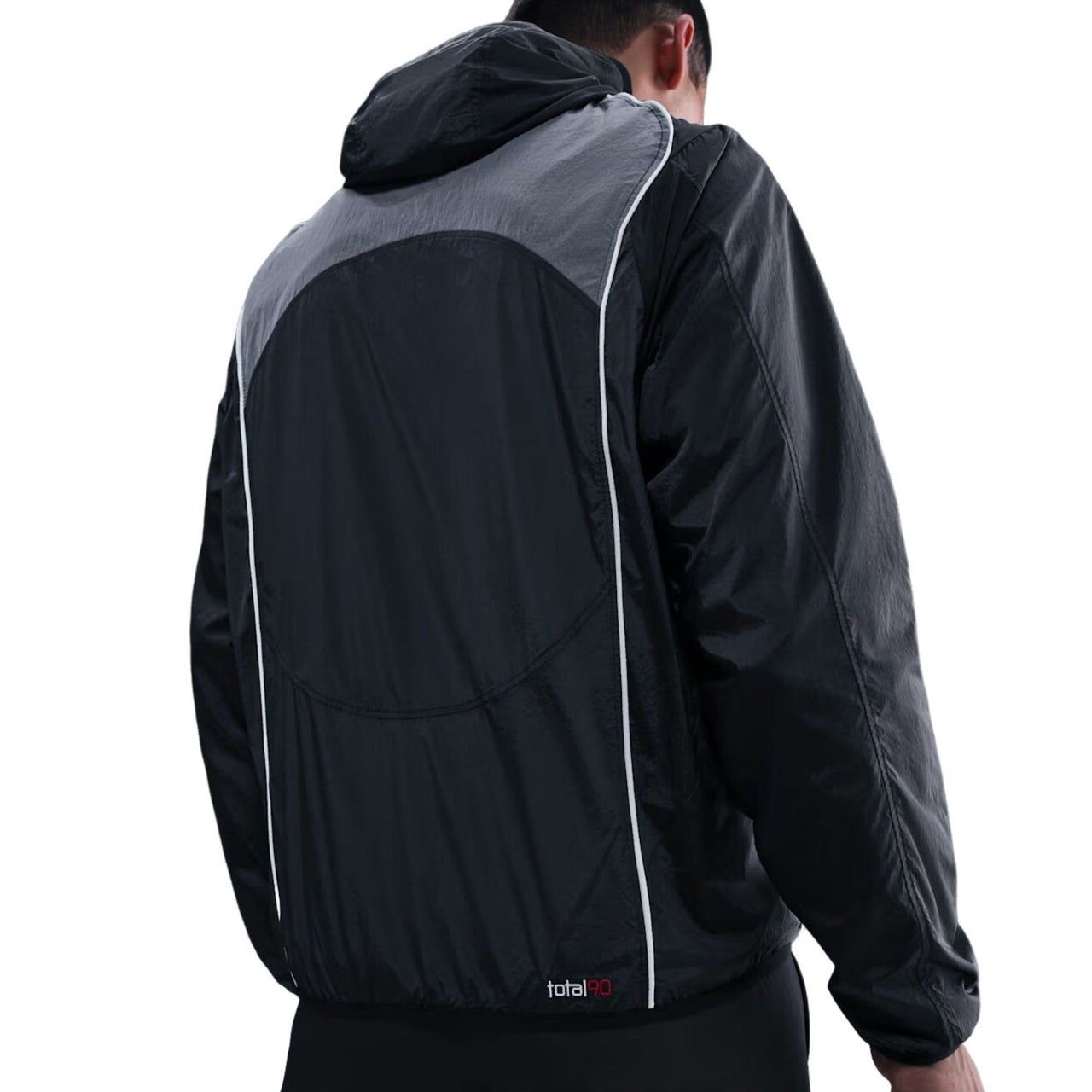 Nike Total 90 Repel Soccer Full-Zip Jacket 'Black LT Smoke Grey Sail' HV6406-010