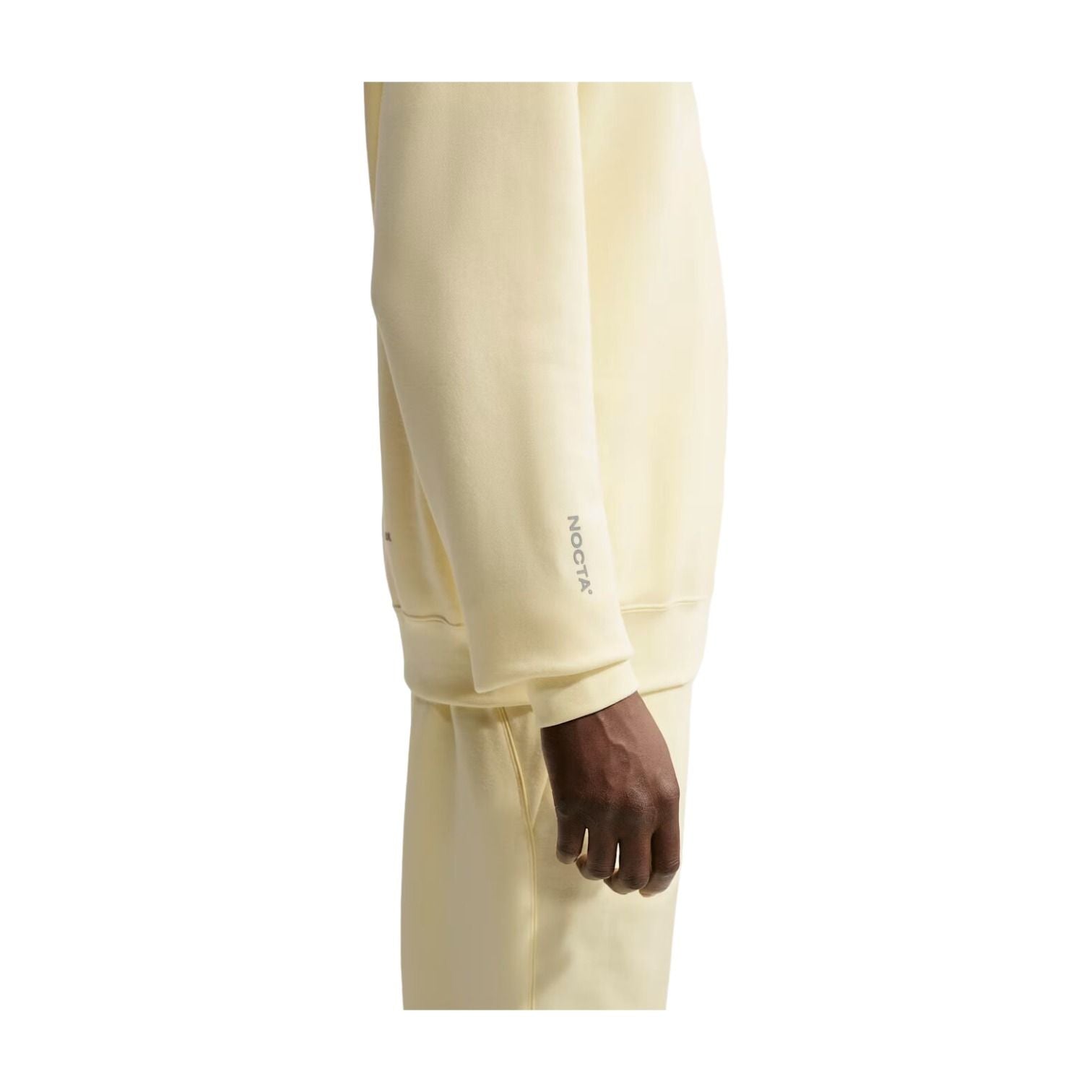 Nike x NOCTA Fleece CS Crew 'Alabaster Stealth' FN8160-744