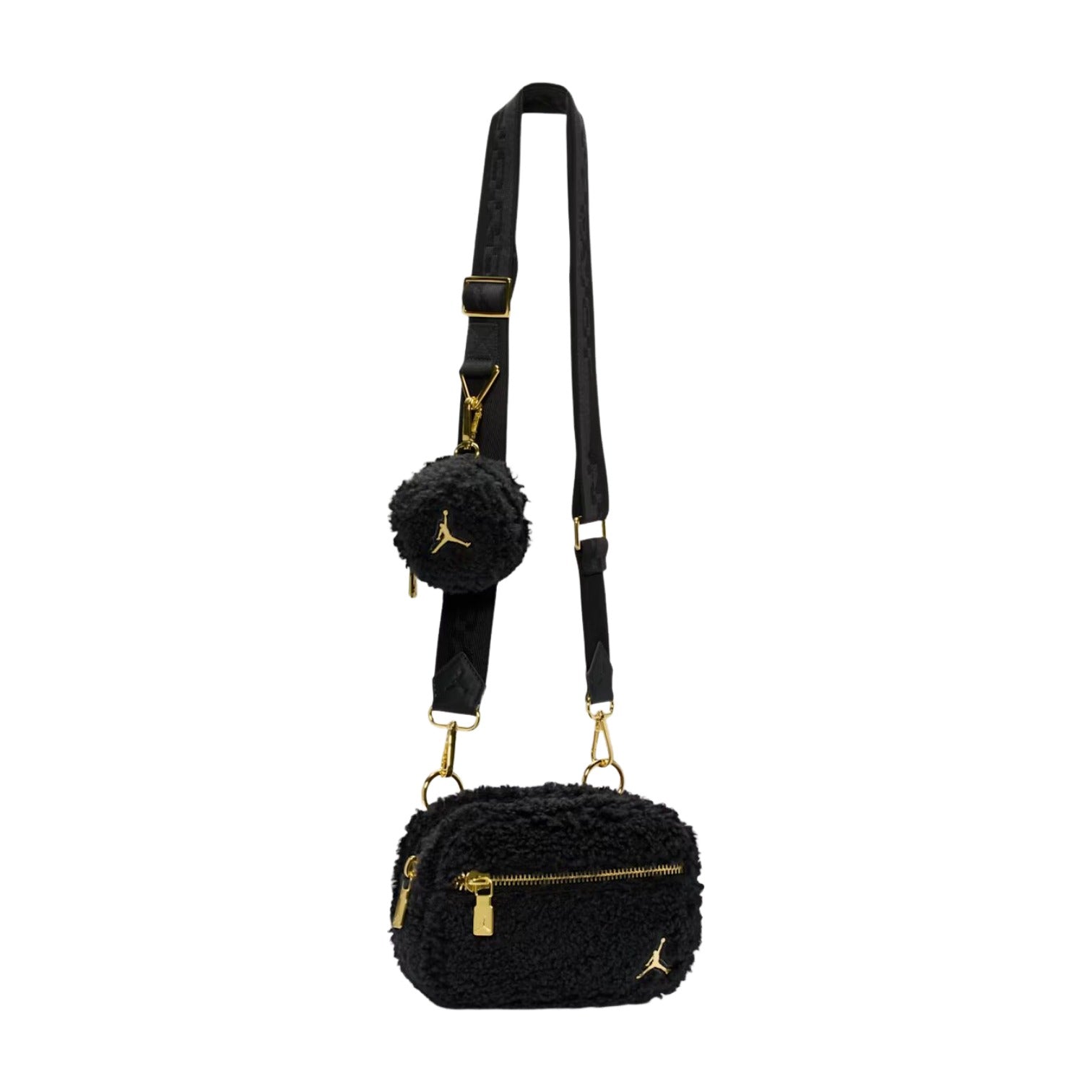 (WMNS) Air Jordan Monarch High-Pile Camera Bag (1L) 'Off Noir' WA9166-G0T