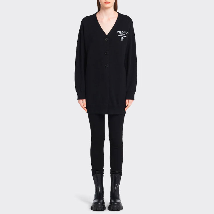 PRADA Cashmere Sweaters Women's Black